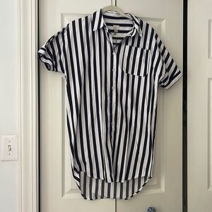 A New Day black and white striped xs mini dress